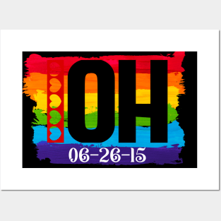 Ohio Gay Marriage Date Posters and Art